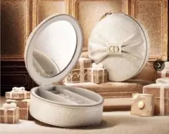 Dior ディオール オリジナル ジュエリー ケース/リボン＆ミラー付/新品