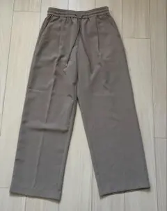 美品　オペークドットクリップ　パンツ　36 ベージュ