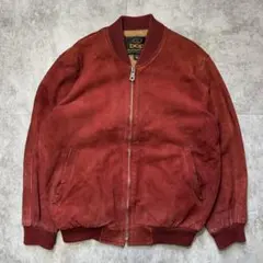 00's 短丈 ブルゾン vintage アメカジ シティボーイ スエード風