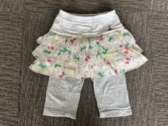 ⌘KPフリル付き花柄スカート 110cm