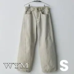 WYM LIDNM VINTAGE WASHED CURVED DENIM