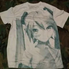 '00s 初音ミク y2k グランジ フルグラフィックTシャツ Lサイズ