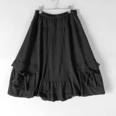 美品◆eiko kondou バルーンスカート 日本製 E-clat サイズ42