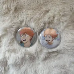 ハイキュー!! 日向翔陽 ピンバッジ 2個セット