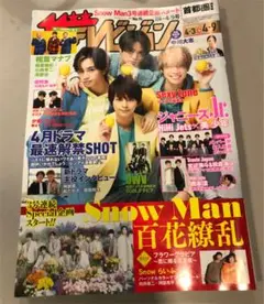 ザテレビジョン No.15 2021年4/9号　切り抜き
