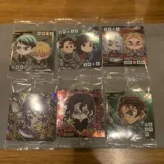 鬼滅の刃 デフォルメシール ウエハース 其ノ十四 6種セット