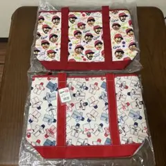 手ぬぐいリメイク ハンドメイドトートバッグ ぺアセット 京浜急行