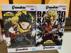 僕のヒーローアカデミア フィギュアセット　グランディスタ　緑谷出久　爆豪勝己