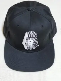 【美品】Last Kings エジプトファラオデザイン 黒キャップ　ベルト式レア