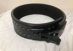 レバーアクションベルト 可変式パワーベルト オールブラック 13ｍｍのサムネイル
