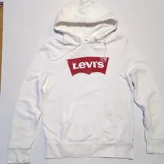 Levi's ホワイト フード付きパーカー レディースSのサムネイル