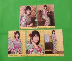 乃木坂46 生写真　浴衣　5種　コンプ　増田三莉音 乃木坂46 生写真 増田三莉音 浴衣 5種コンプ ③ - メルカリ