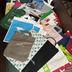 不織布　ビニール等　ショップ袋セットのサムネイル