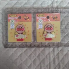 アンパンマン　名札 　ワッペン　2個セット