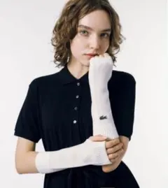 LACOSTE ラコステ　鹿の子ニットフィンガーレスグローブのサムネイル
