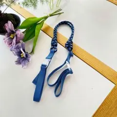 【新品未使用】ボールアンドチェーン ショルダー用　ストラップ ブルー　M L