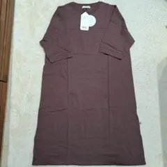 SHOO・la・RUE ブラウンワンピース Mサイズ