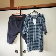 クロコダイル パジャマ 部屋着 セットアップ