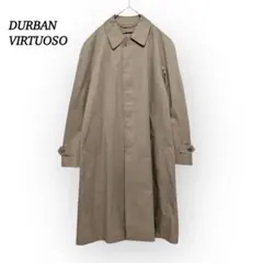 美品 ダーバン VIRTUOSO ステンカラー コート【L相当】 綿 ベージュのサムネイル