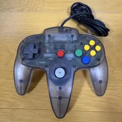 NINTENDO 64 - ニンテンドー64 極み美品　クリアブラック　極みスティック良好コントローラーレア NINTENDO 64 - ニンテンドー64 極みスティック良好
