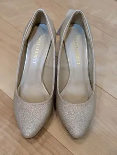 LIBERTYDOLL ゴールドグリッターハイヒール　Mサイズ