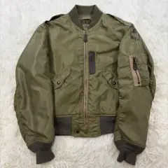 リアルマッコイズ L-2 フライトジャケット MIL-J-5391 38 カーキのサムネイル