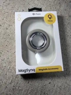 iFace MagSynq リングホルダー ベージュ