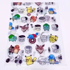 ポケモン　ミスド　クリアファイル　ミスタードーナツ　ポケットモンスター