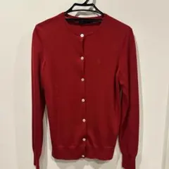 Polo Ralph Lauren レッド カーディガン Lサイズ