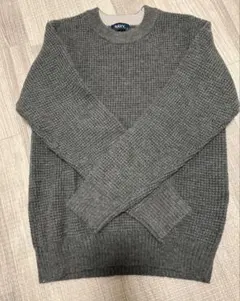 NAVY グレー ウールタッチ セーター Sサイズ