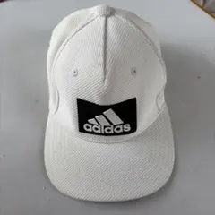 adidas ホワイト キャップ OSFX フリーサイズ