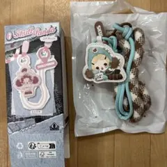 店舗限定POP MART SKULLPANDA OffMode ネックストラップ