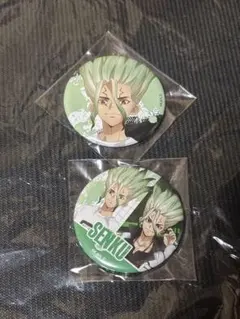 Dr.STONE プチくじ 石神千空 缶バッジ