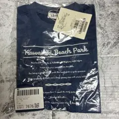 Dessin ロゴプリントTシャツ ブルー 120cmのサムネイル