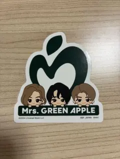 ミセスグリーンアップル　ステッカー　一番くじ　F賞　ロゴ　2024