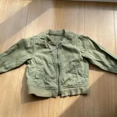 アプレレクール　アウター　オリーブグリーン90cmのサムネイル