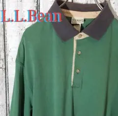 L.L.Bean 長袖 ポロシャツ 古着