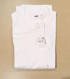 新品 uniqlo u クルーネックt Lサイズ 長袖 ユニクロu