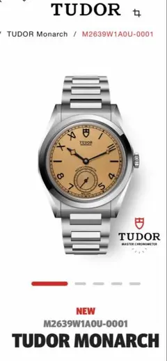 TUDOR MONARCH チューダー　モナーク　新品のサムネイル