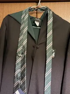 ハリーポッター(ローブ、ネクタイ)スリザリンMサイズ