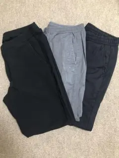 UNIQLO ジョガーパンツ　まとめ売り　3本　ストレッチ　パンツ