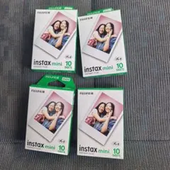 FUJIFILM チェキ用フィルム 10枚入　4箱　INSTAX MINI