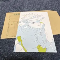 MAPPA展 入場特典 呪術廻戦 五条悟 原画ポストカード