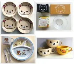 キャラクター食器 まとめ売り リラックマ moz ムーミン ハローキティ キャラクター食器 まとめ売り リラックマ moz ムーミン ハローキティ
