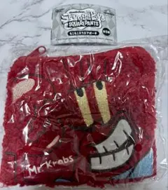 スポンジボブ もこもこスクエアポーチ キャラクターグッズ