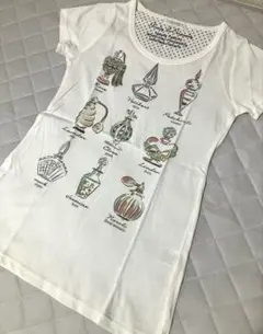 「断捨離破格品」香水瓶デザイン画 ロングTシャツのサムネイル