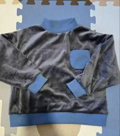 グレー ブルー トレーナー 100cm