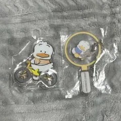 あひるのペックル　アクスタ、アクキーセット