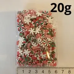 樹脂フレーク　20g クリスマス　H