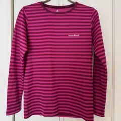 モンベル [mont-bell] ウイックロンZEO ボーダーロングスリーブT